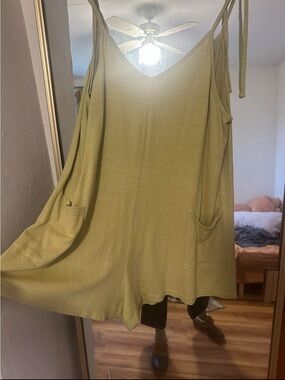 Jungmaven Pistachio Green Hemp Romper